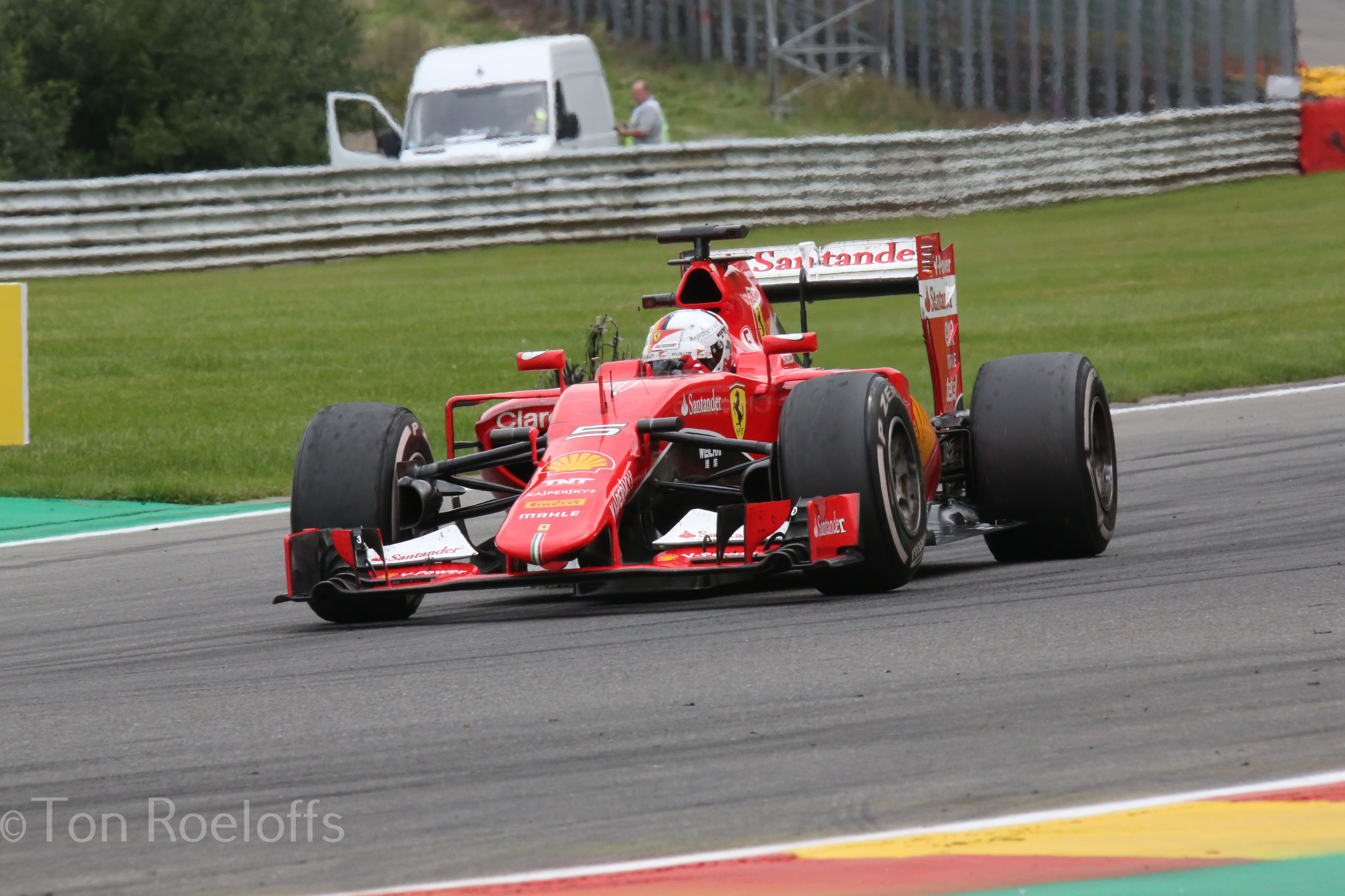 Verstappen pitbox